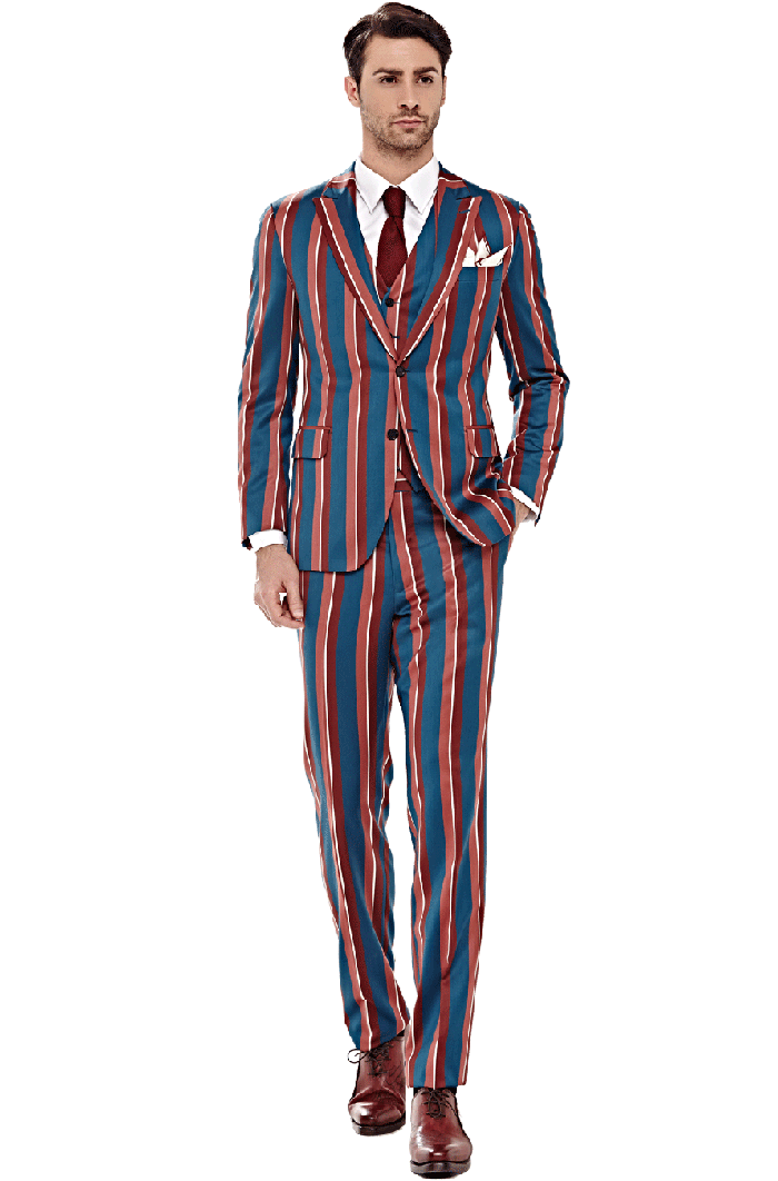 威尼斯條紋套裝