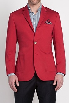 中國紅純棉上衣cliya-061832